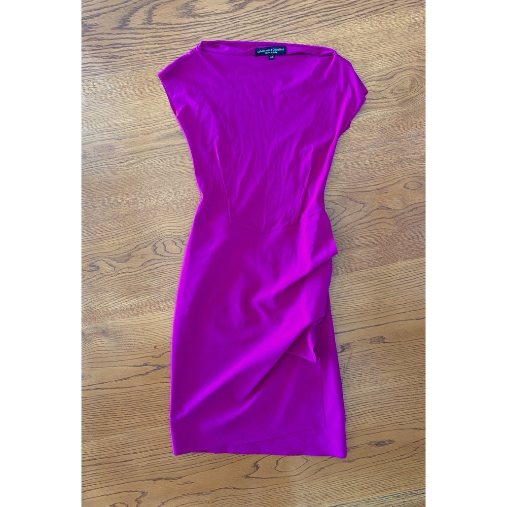 La Petite Robe di Chiara Boni Made In Italy Magenta Dress Size 40